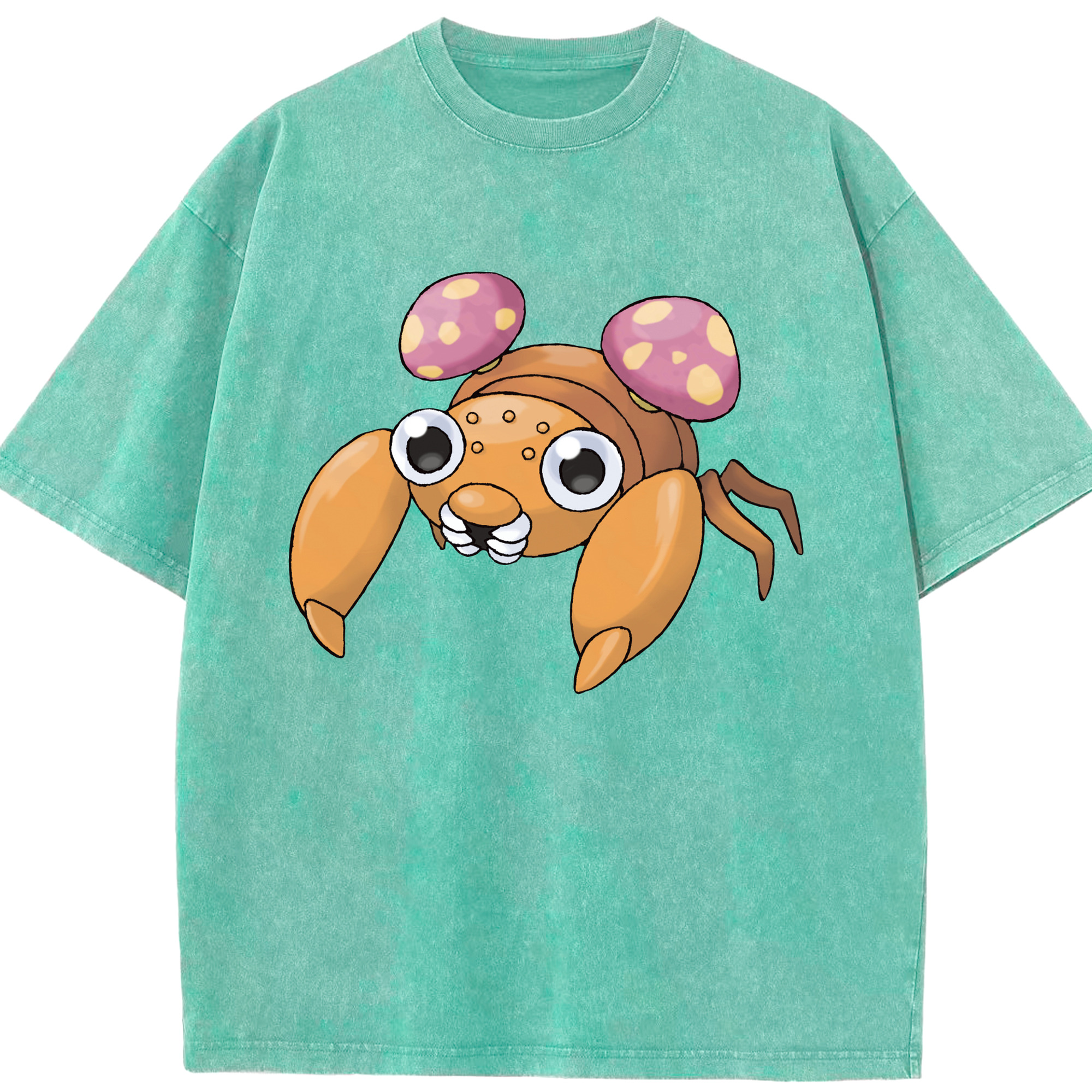 （画像用） ポケットモンスター Pokémon 綿100% ヴィンテージ風 半袖Tシャツ（フロントプリント）